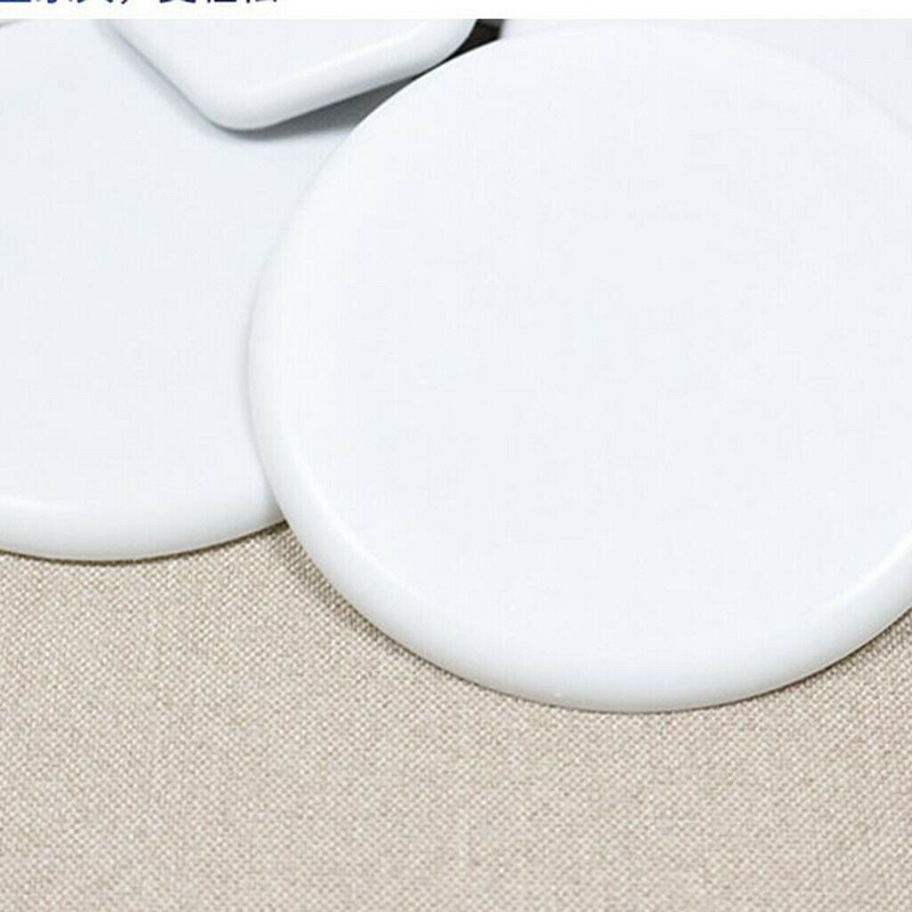 8x Round Furniture Moving Sliders Pad Heavy Duty Floor Protectors, 8cm