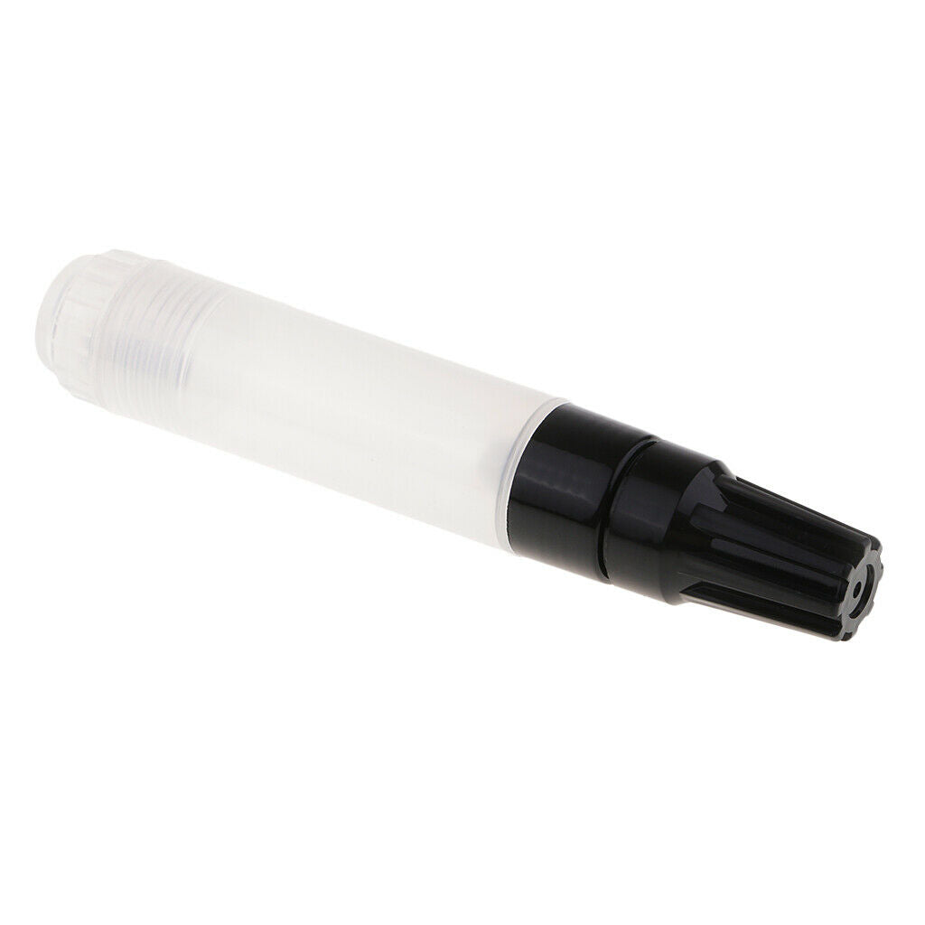 5x Clear Blank Tube Markers 8mm Ink Refills Cartridges School Office Marking Pen