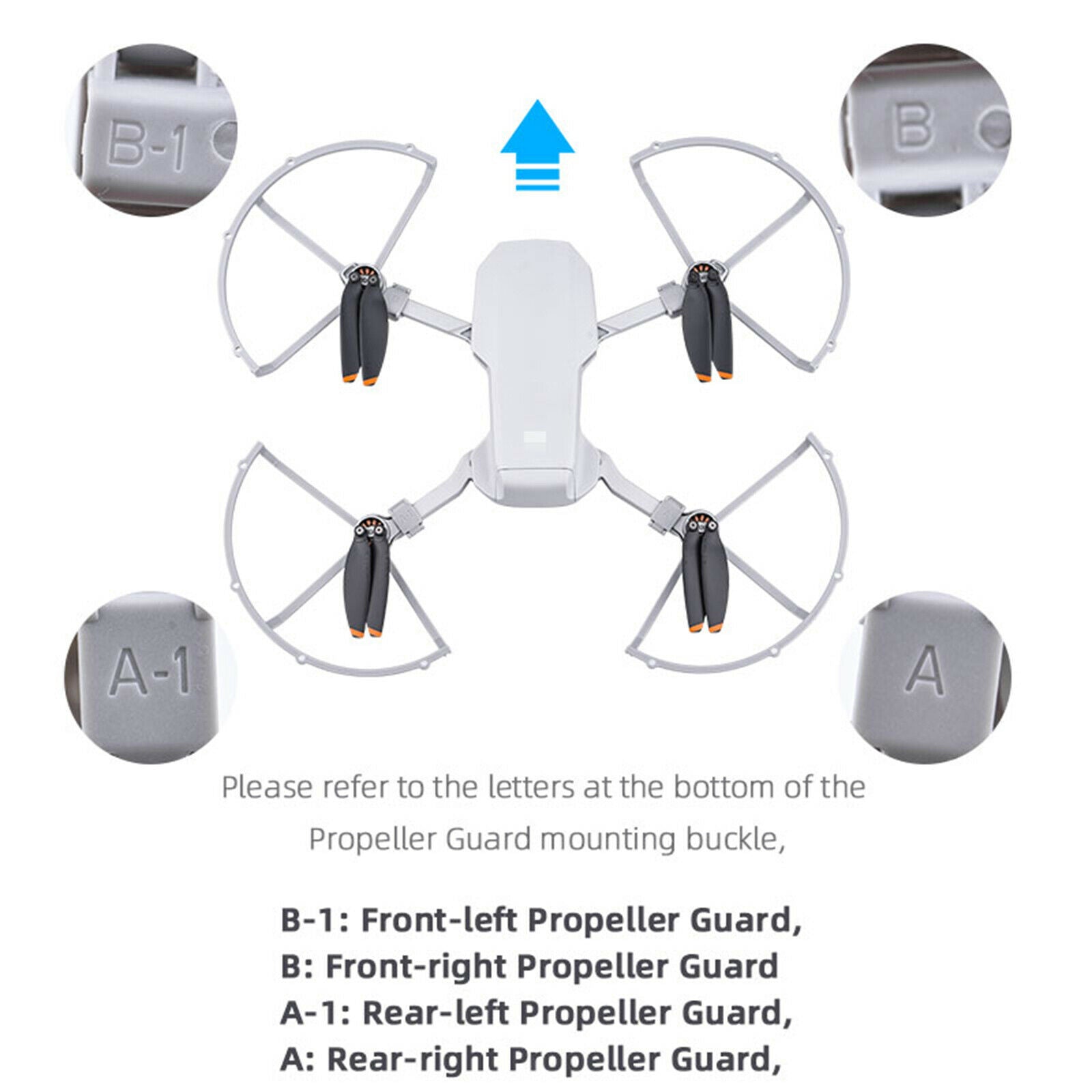 RC Propellers Guard Set for DJI Mavic Mini Mini SE Mini 2 Drone Accessories