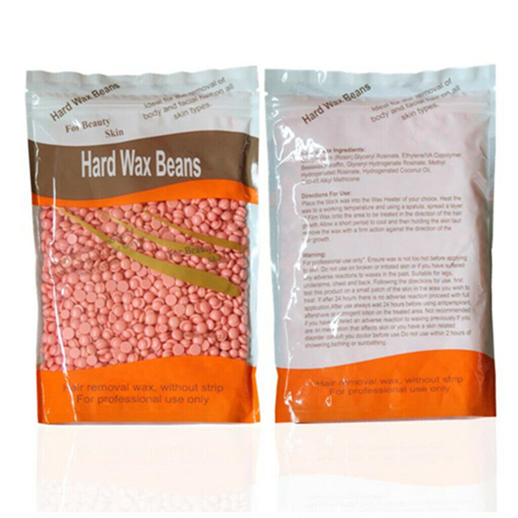 2 Bags Hard Wax Bean Legs Full-Body Bikini Painless Hair Removal Men/Women