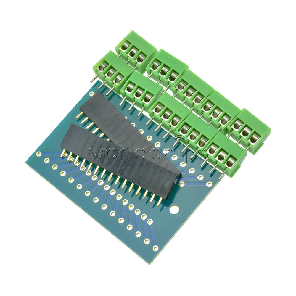 Nano V3.0 CH340G ATmega328 5V/16MHz Terminal Adapter Sheild Board for Arduino