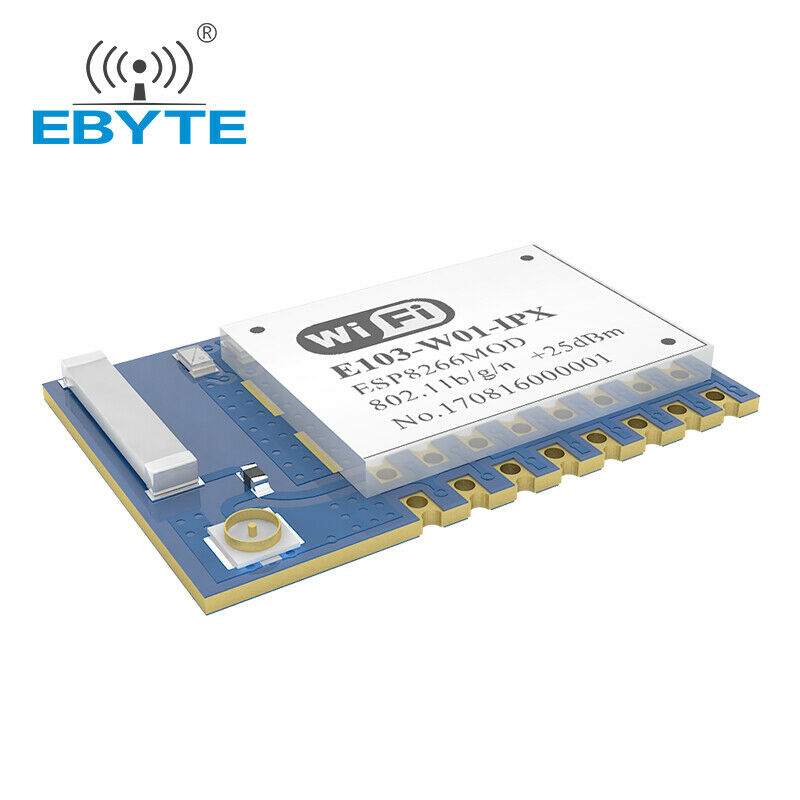 IoT ESP8266 Wireless UART-Wifi Module Transceiver 2.4ghz 20dBm WLAN E103-W01-IPX