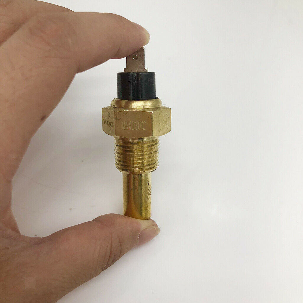 Marine Water Temperature Sensor 40-120 Degrees With Alarm Grounded Poles