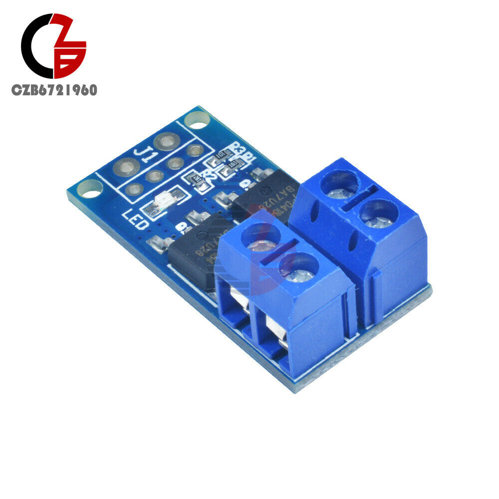 15A 400W Trigger Switch Driver Module Dual MOS Tube PWM Switch Panel Board