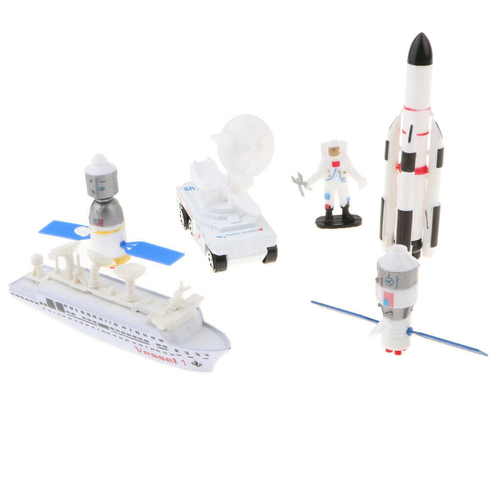 1:64 Space Shuttle Toys Set, Including Astronauts, Rocket, Spacecraft,