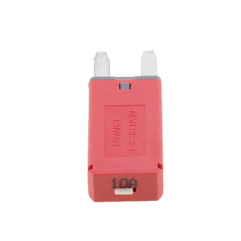 10/25A Mini  Fuse Manual Reset Breaker Car Truck Corrosion Resistance