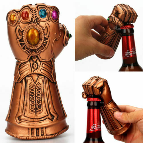 Avengers 4 Beer Bottle / Can Opener Soda Iron THANOS INFINITY GAUNTLET GLOVE