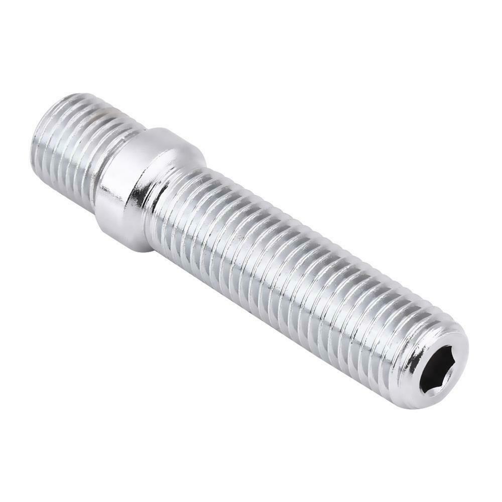 20Pcs 50mm Extended Wheels Stud 12x1.5 to 12x1.5 Screw Adapter for A4 1998-2008