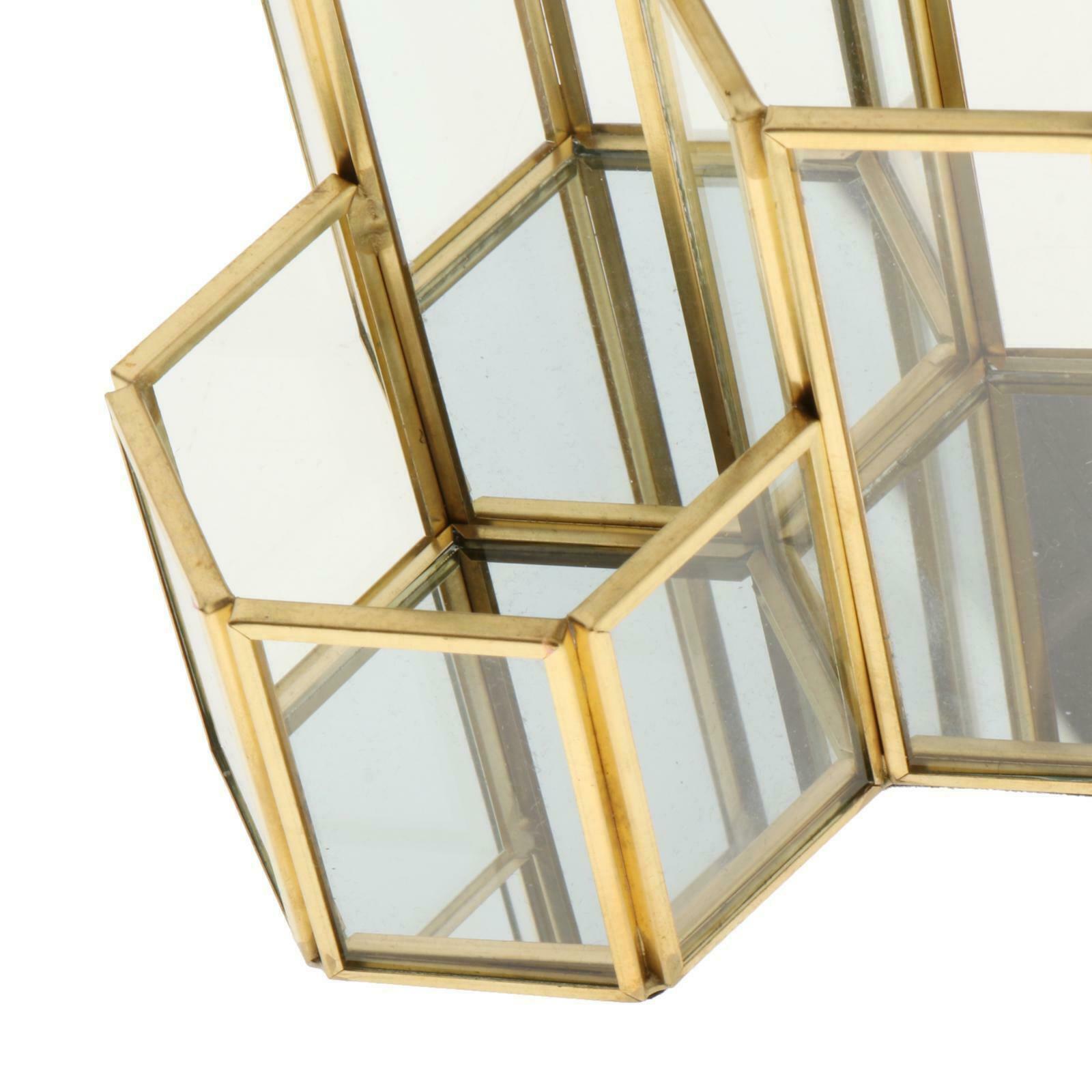 Hexagonal Makeup Brush Holder Desk Storage Organizer Cosmetics Organizer