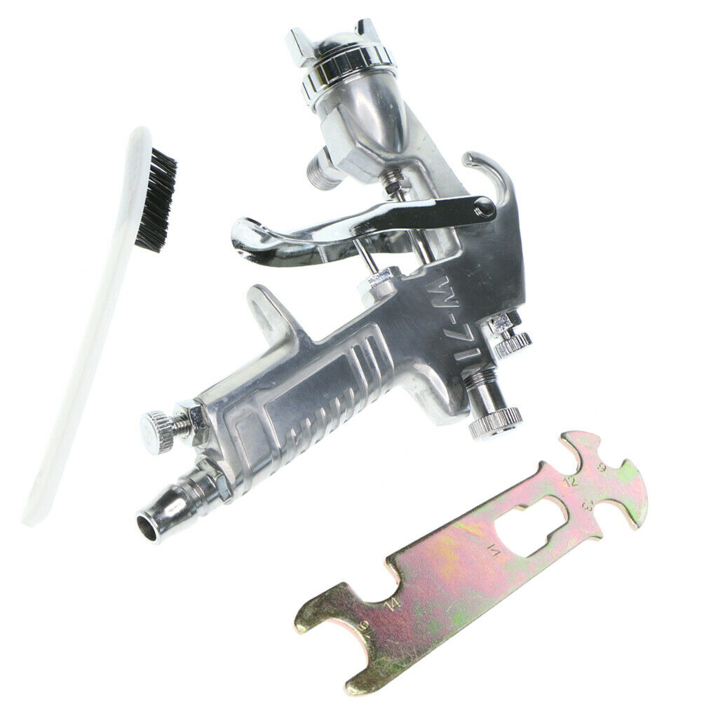 High Atomizing W-71 Paint Sprayer with Cup Car Pneumatic Tool Gravity Feed