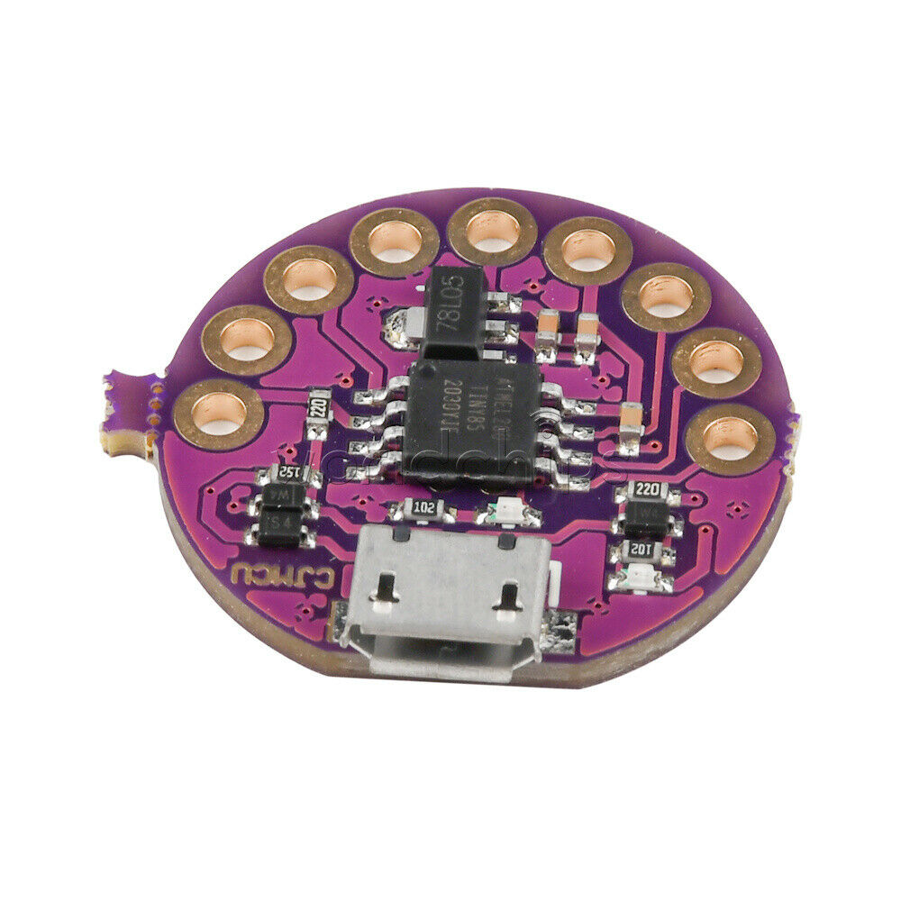 5x Micro USB LilyTiny LilyPad ATtiny85 Development Board Module Fit For Arduino