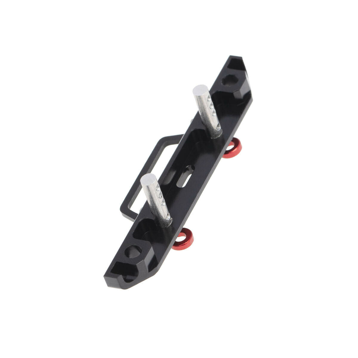 1Kit Black Racing Aluminum Front Bumper for Axial SCX24 SXTF03CM01
