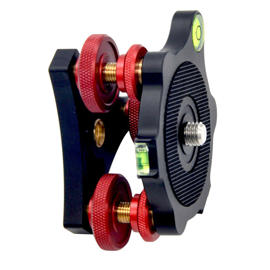 LP-64 Camera Tripod Leveling Base Capacity Adjustment with Three Adjustment Knob