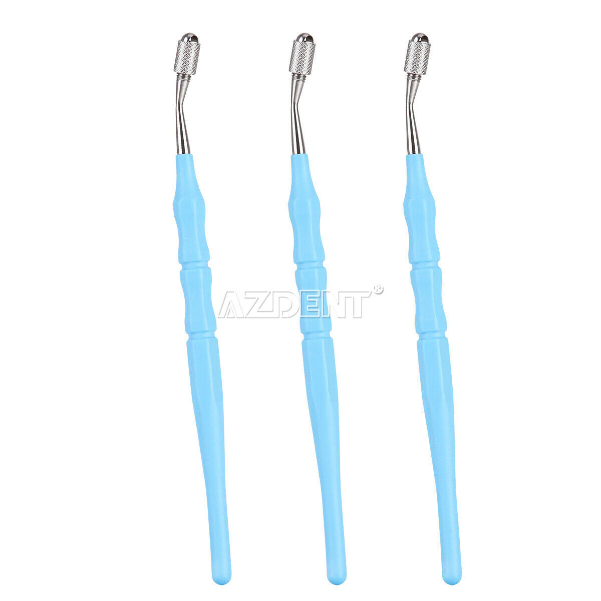 3pc Dental Endodontic File Holder Hand Use Posterior Root Canal Clip 134℃ Blue