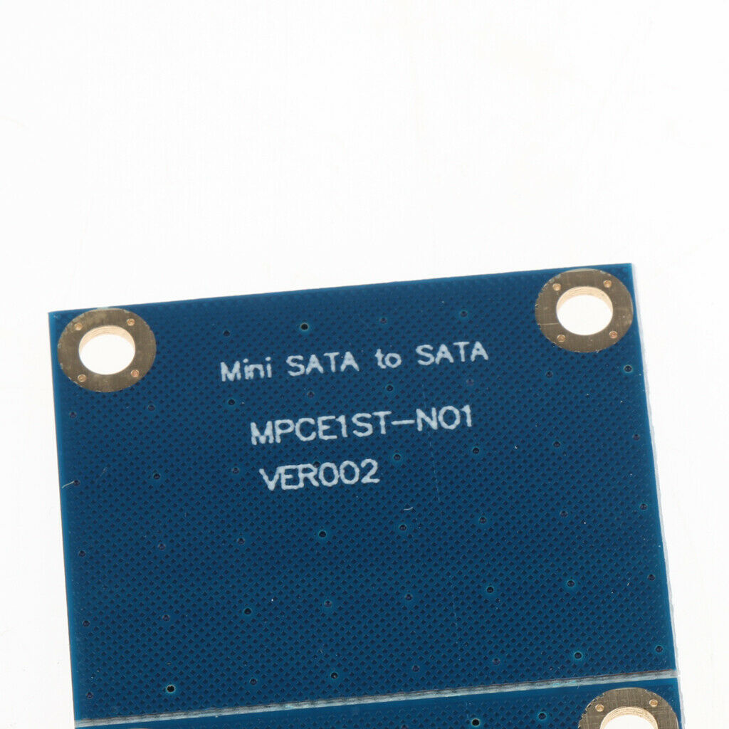 mSATA Mini SATA to 7pin SATA3.0 Adapter Converter Board Card PCB with Screws