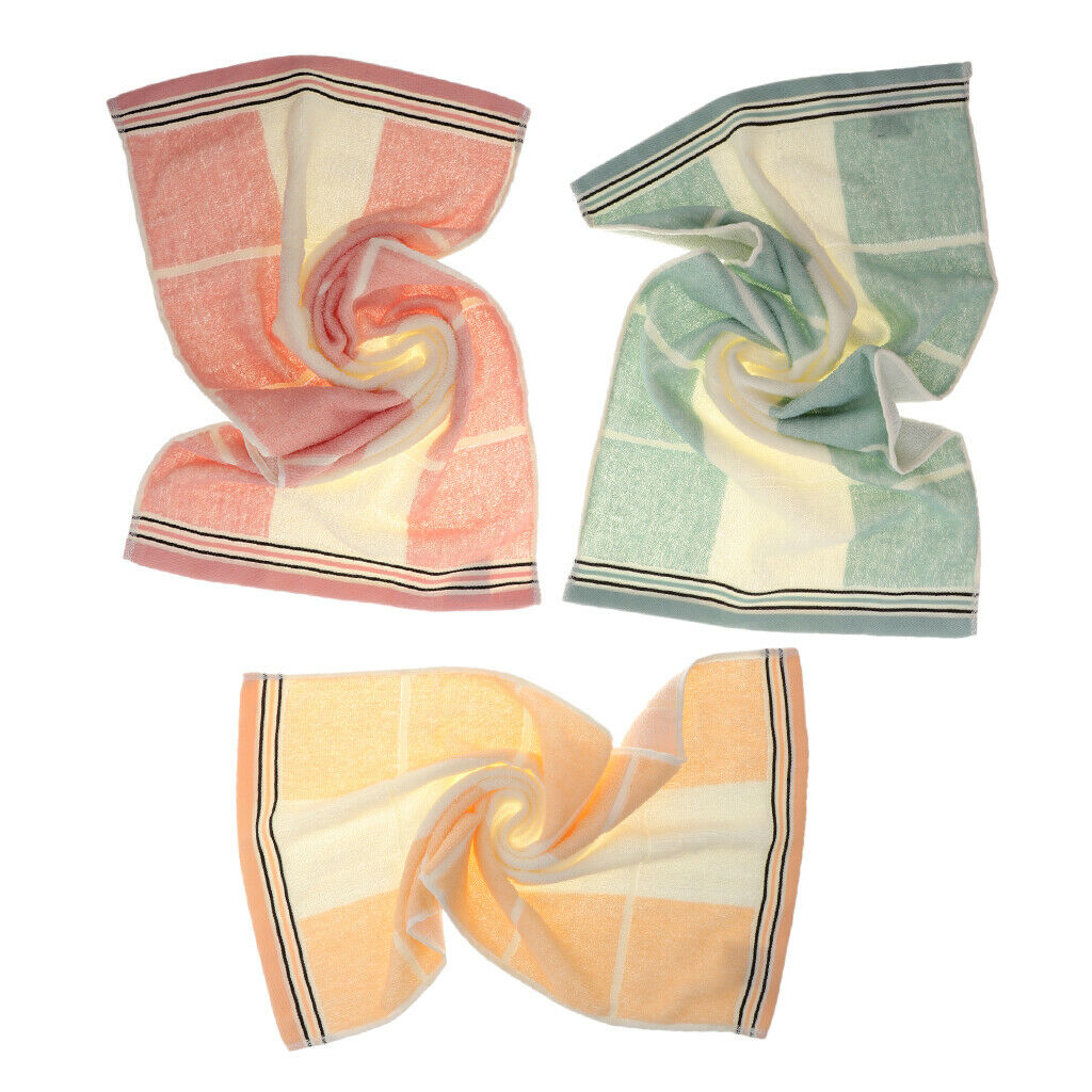 100% Cotton Absorption Water Face Cloth High Quality Bathroom Towel Pink