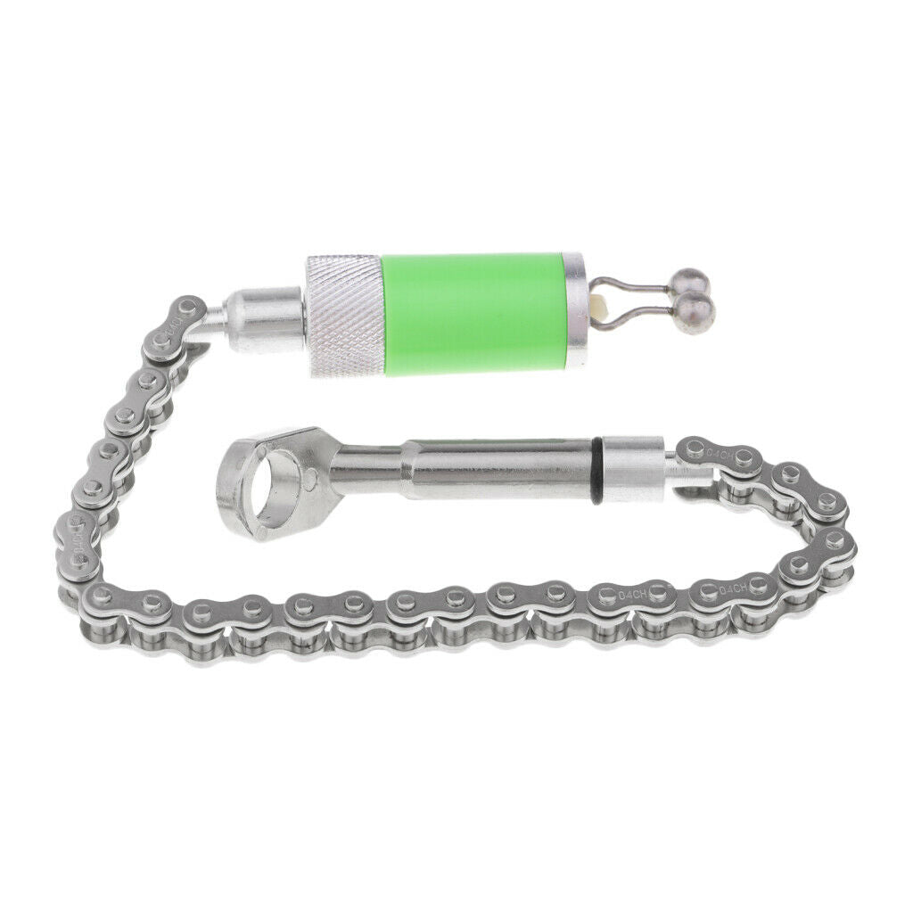 Carp Fishing Bite Alarm Tackle Chain Indicator Green