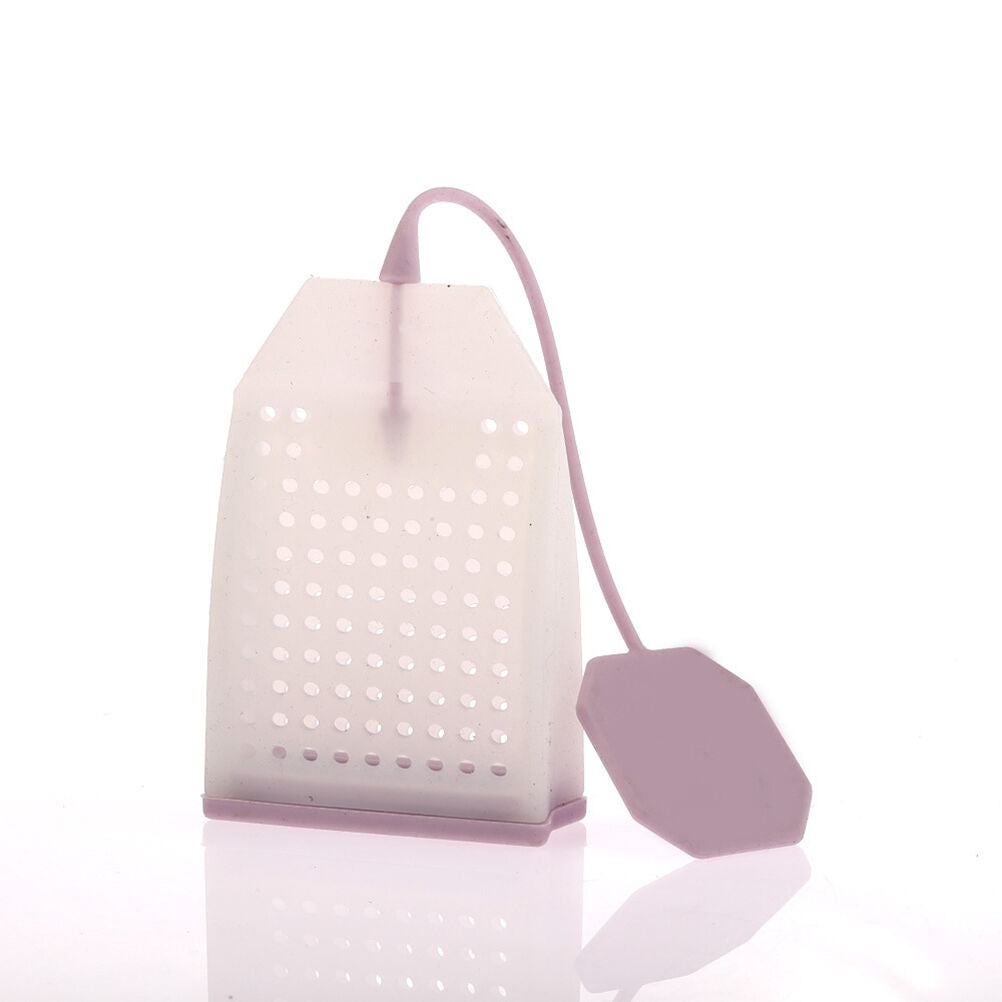Bag Style Silicone Tea Strainer Herbal Spice Infuser Filter Diffuser Kitc.l8