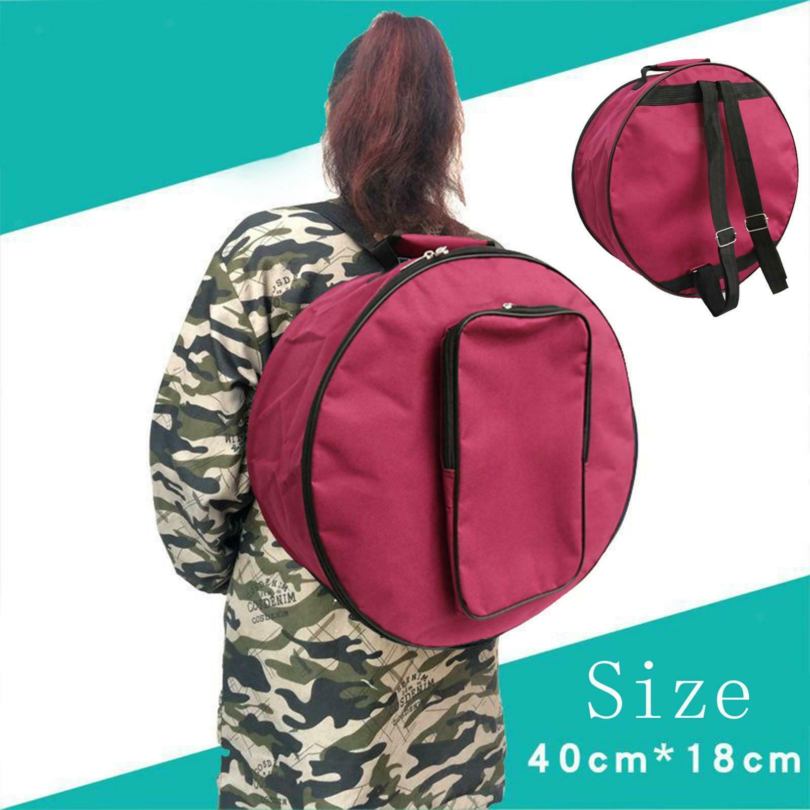 Durable Red Drum Bag Backpack Case Cover Snare Drum Bag Instrument Acc