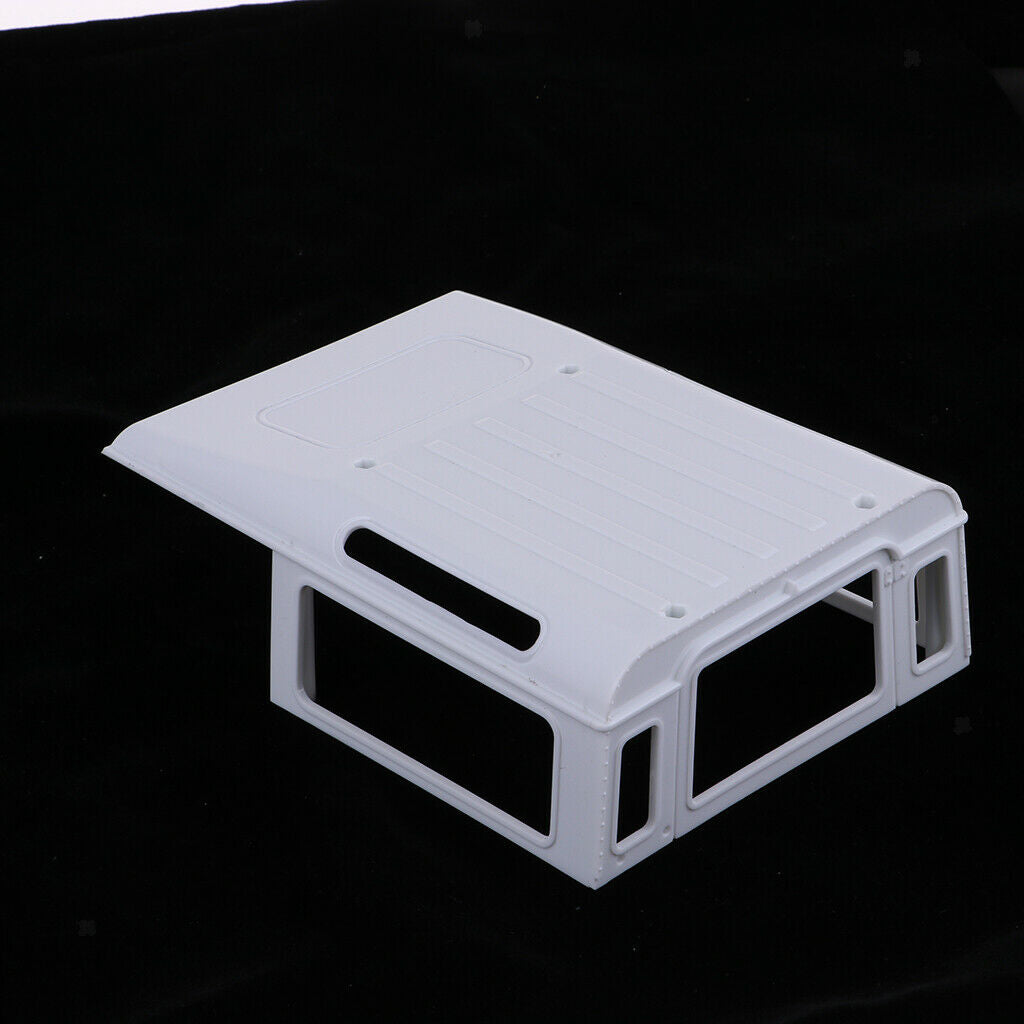 Plastic Car Roof Replacement Part Cover White for MN-90 D90 1/12 RC Rock Crawler