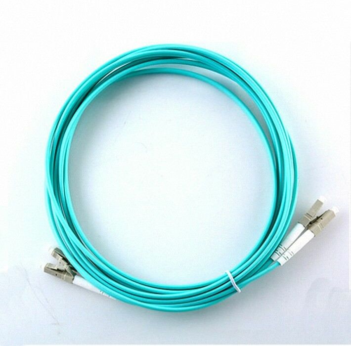 200M LC-LC DUPLEX 10 GIGABIT 50/125 MULTIMODE FIBER OPTIC CABLE OM3 [M1]