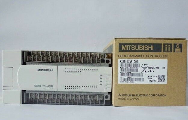 1PC New In Box Mitsubishi PLC FX2N-48MR-001 Programmable Logic Controller