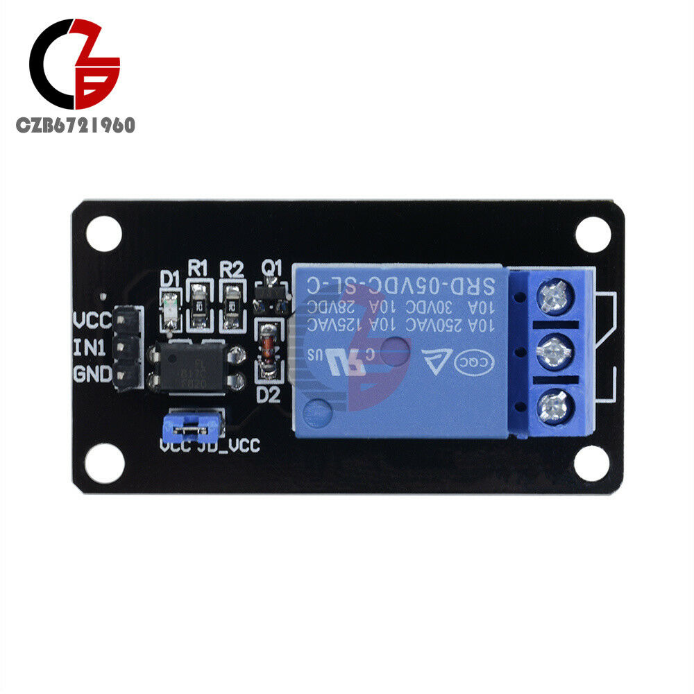 New One 1 Channel Isolated 5V Relay Module With Optocoupler For Arduino