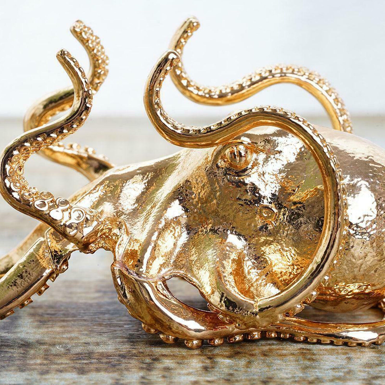 1PC Octopus Holder Cell Phone Holder Desk Phone Stand Alloy + Copper Plating