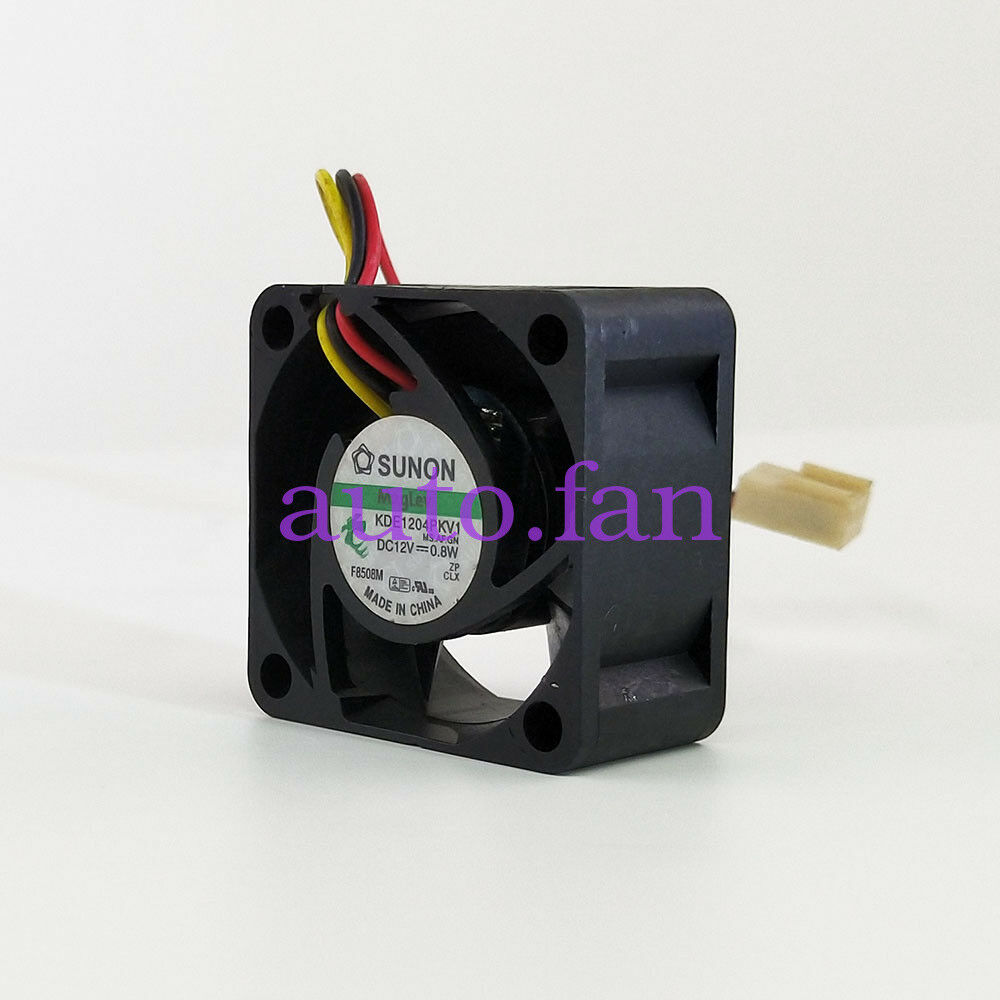 For 1pc SUNON KDE1204PKV1 Cooling fan DC12V 1.2W 3pin
