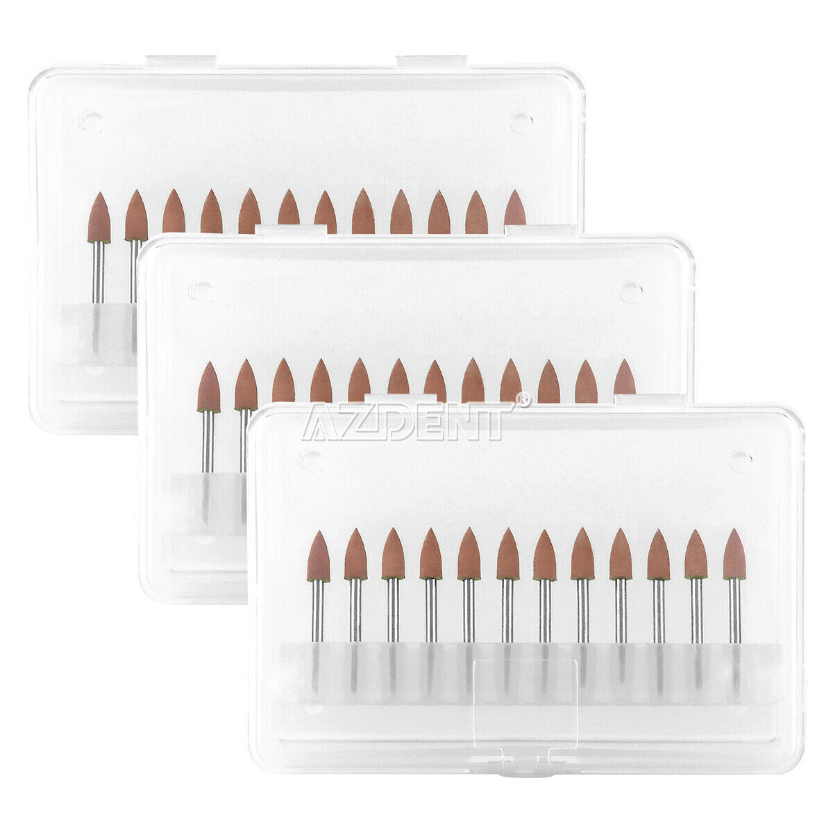 10 Box Dental Silicone Polisher Friction Grip abrasive FG 0413 Mini Points 23mm