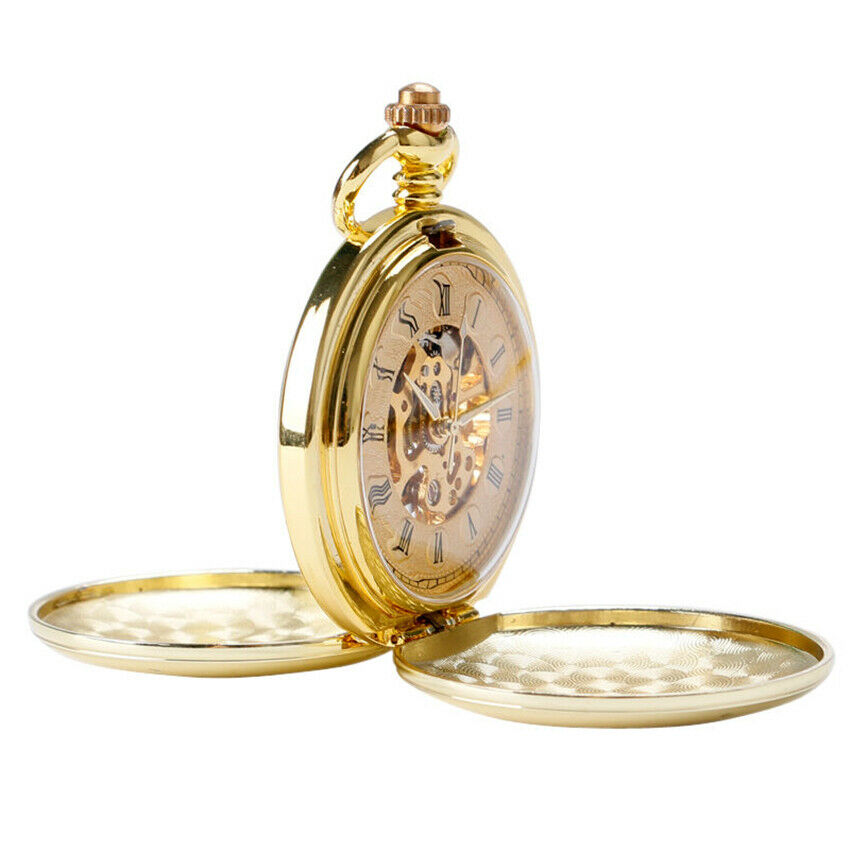 Luxury Personalised Engrave Pocket Watch Birthday, Christmas, Gift For Men Women