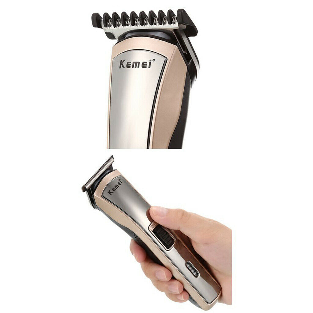 Pro Electric Cordless Handy Hair Clipper Razor Beard Removal Set EU Plug