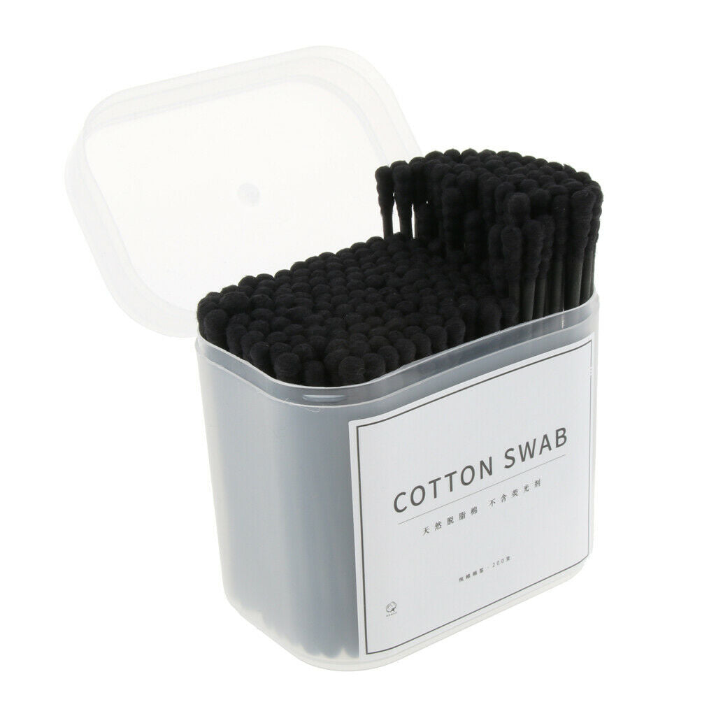 400x Cosmetic Cotton Swabs Cleaning Pads Makeup Applicator Tools 77x6 mm