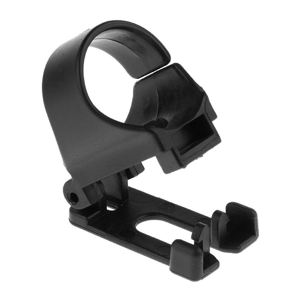 4Pcs/set Black Plastic Snorkel Clip Replacement for Snorkeling and Scuba Diving