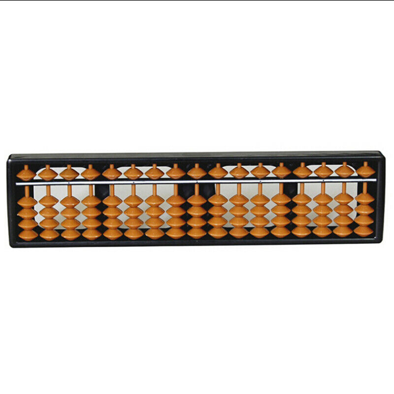 1Pc Kids 17 Digits Rods Standard Abacus Maths Calculating Tool Educational T Lt