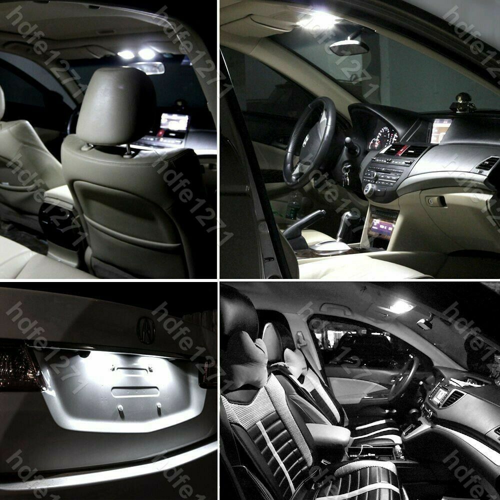 20 pcs Combo LED Car Interior Inside Light Dome Map Door License Plate Light