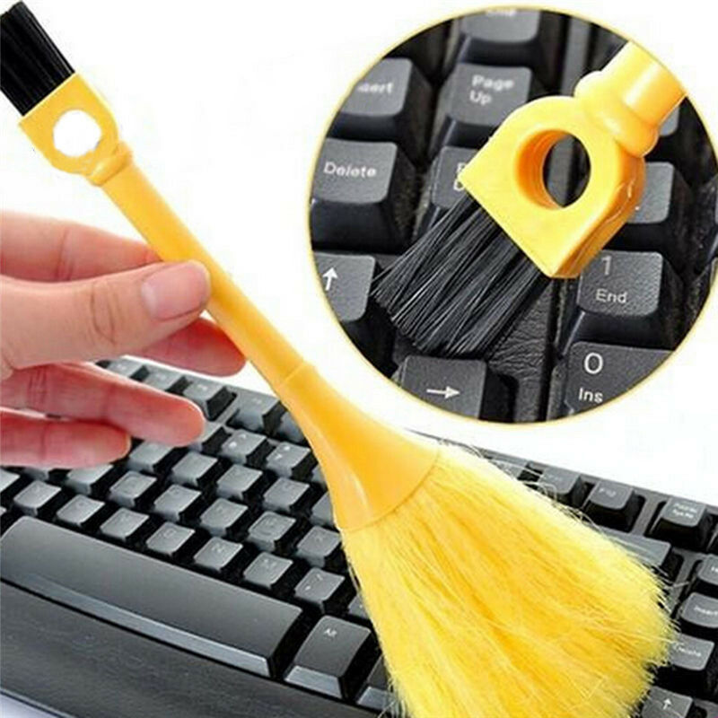 Multi-Function Mini Anti-Static Dust Brush Desktop Sweeper For keyboard S.l8