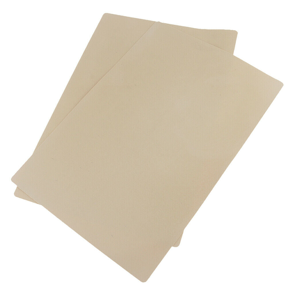 2pcs Blank Tattoo Eyebrow Practice Skin Sheets For Needle Machine Supply Kit