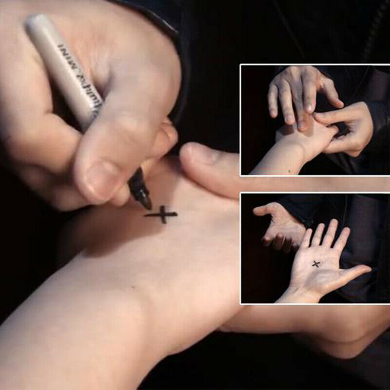 New Fun Magic Props Ink Marks Transfer Magic Skills Street Interactive To.l8