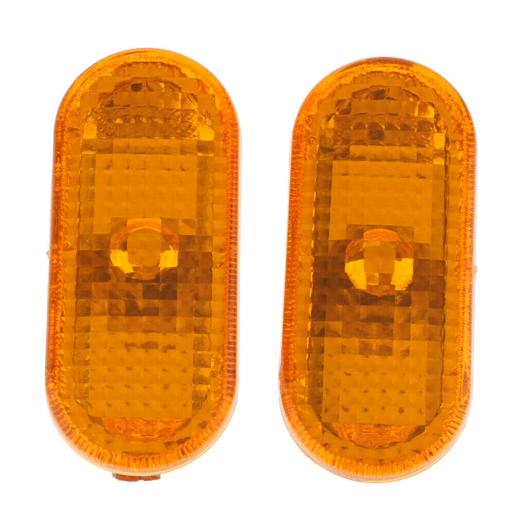 1 Pair NEW Side Marker Signal Blinker Light Lamp For VW Golf 4 MK4 Yellow