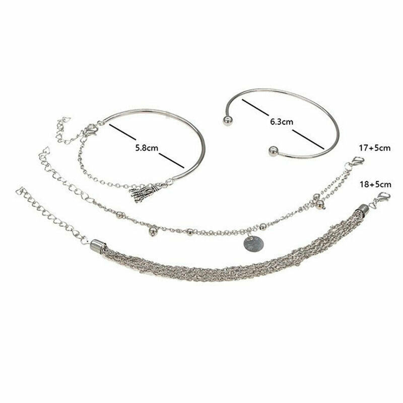 Shop-Story - Ariana Bracelet: Pack Of 4 Bracelets Stylish Ethnic
