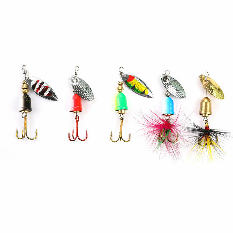 5pcs Metal VIB Lures Vibrations Lures Fishing Bass Bait Artificial Bait L.l8