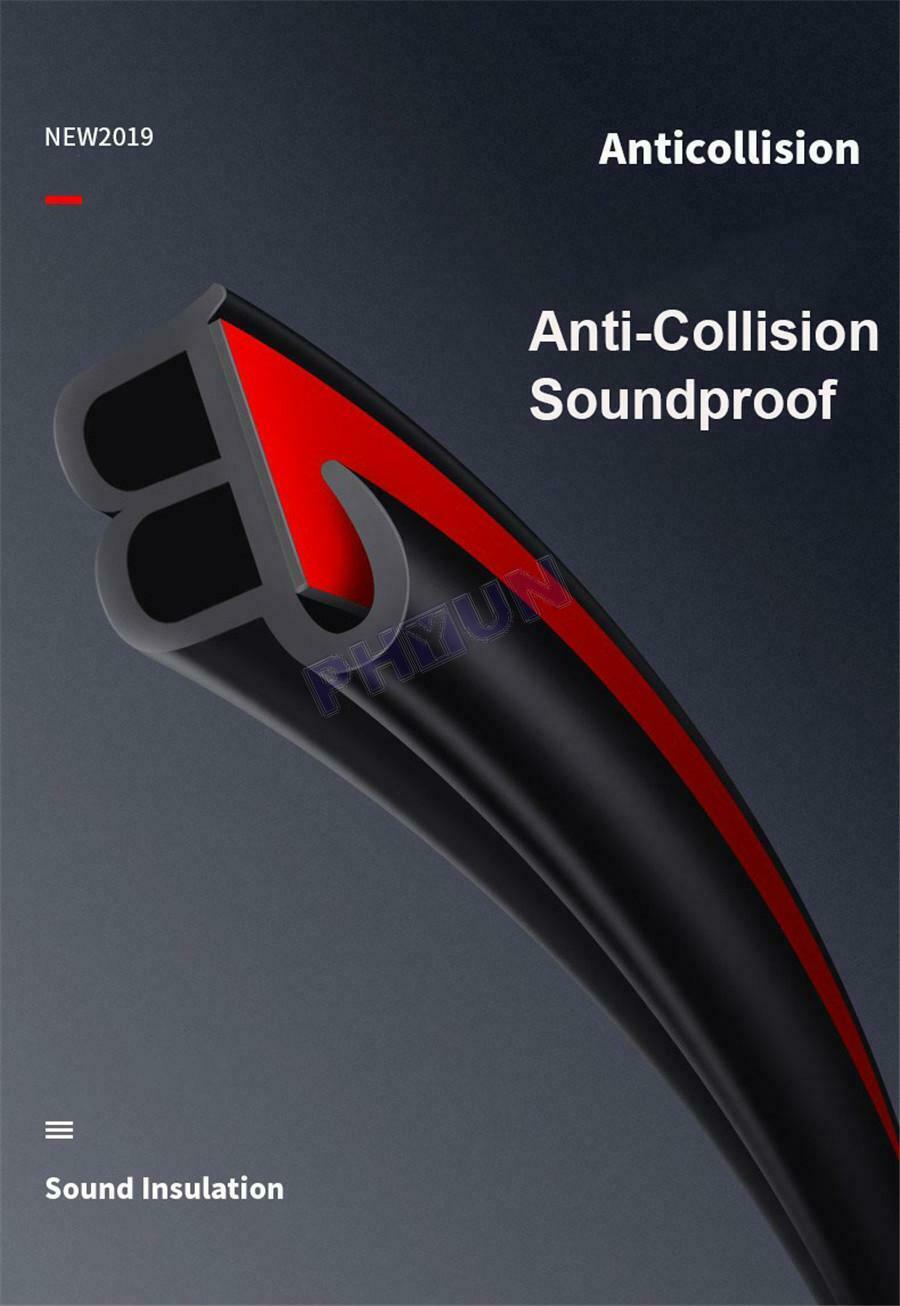 196" Car Rubber Seal Strip Moulding Trim JB Style For Car SUV Door Trunk Edge