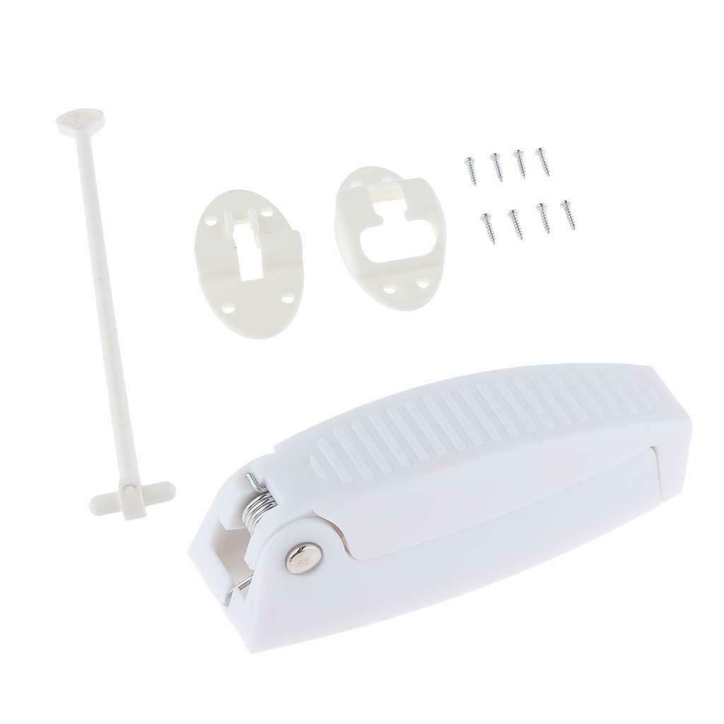 2 Set Styles Entry Door Catch Latch Holder For RV Camper Trailer Cargo White