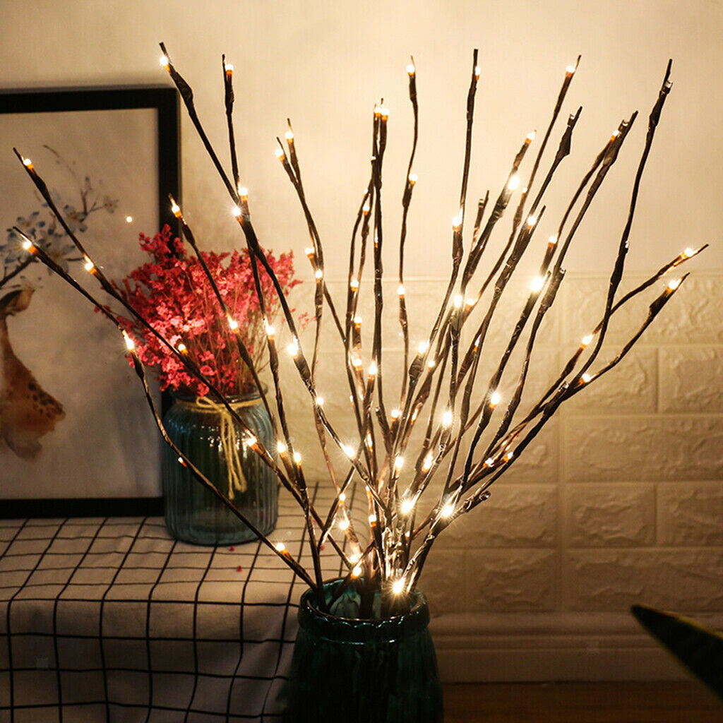 LED Tree Light Decorative Festival Fairy Lights Table Lamp Battery Operated