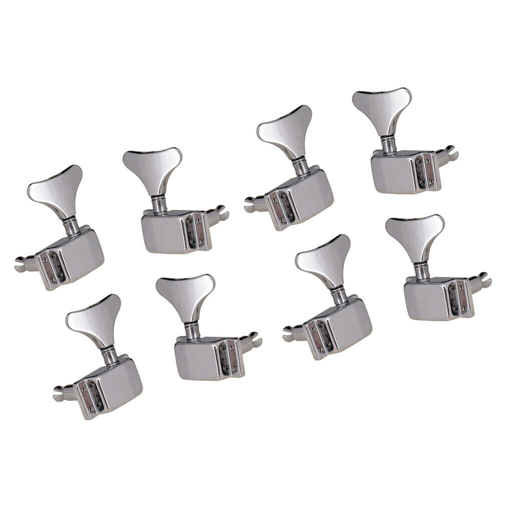 8 lot 4L4R Bass Tuning Pegs Knobs Machine Heads for Guitar Bass Accessories