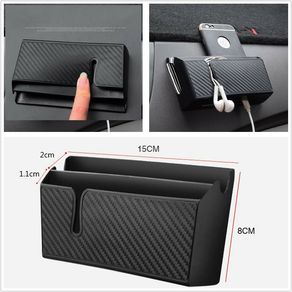 Car Accessorie Car Multi-Use Pocket Storage Organizer Air Outlet Storage Bag Box