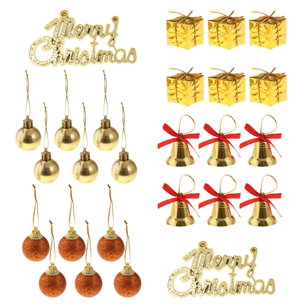 26pcs Christmas Pendants Accessories For Home Decor