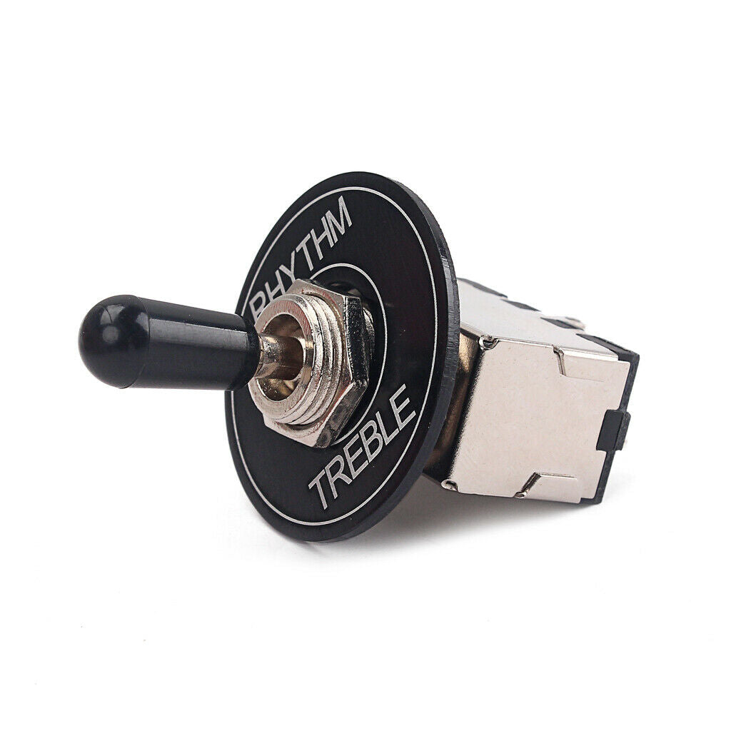 3-Way Lever Switch with Rhythmic Washer for Treble for Musical Instruments