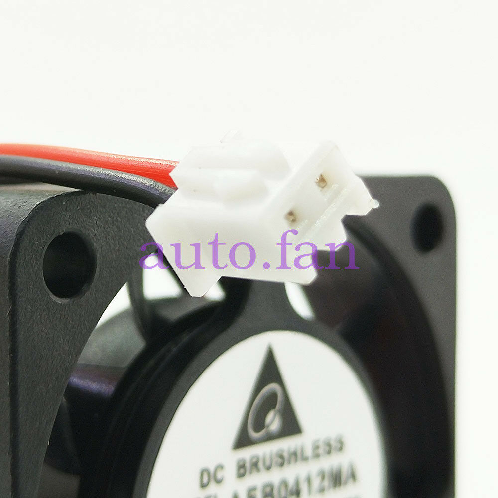 For Industrial Double Ball Bearing 40mm*10mm Delta AFB0412MA 12V DC Fan 2pin